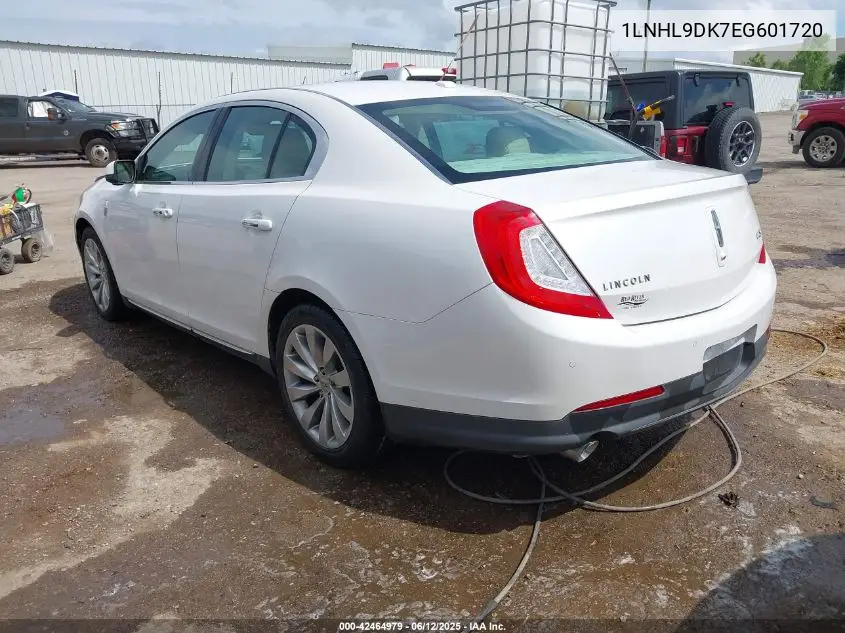 2014 Lincoln Mks VIN: 1LNHL9DK7EG601720 Lot: 42464979