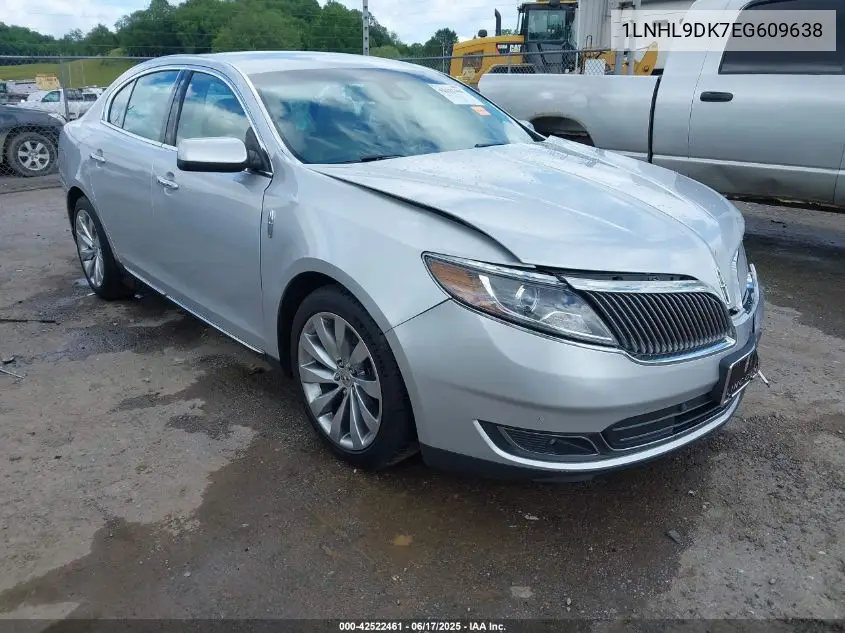 2014 Lincoln Mks VIN: 1LNHL9DK7EG609638 Lot: 42522461