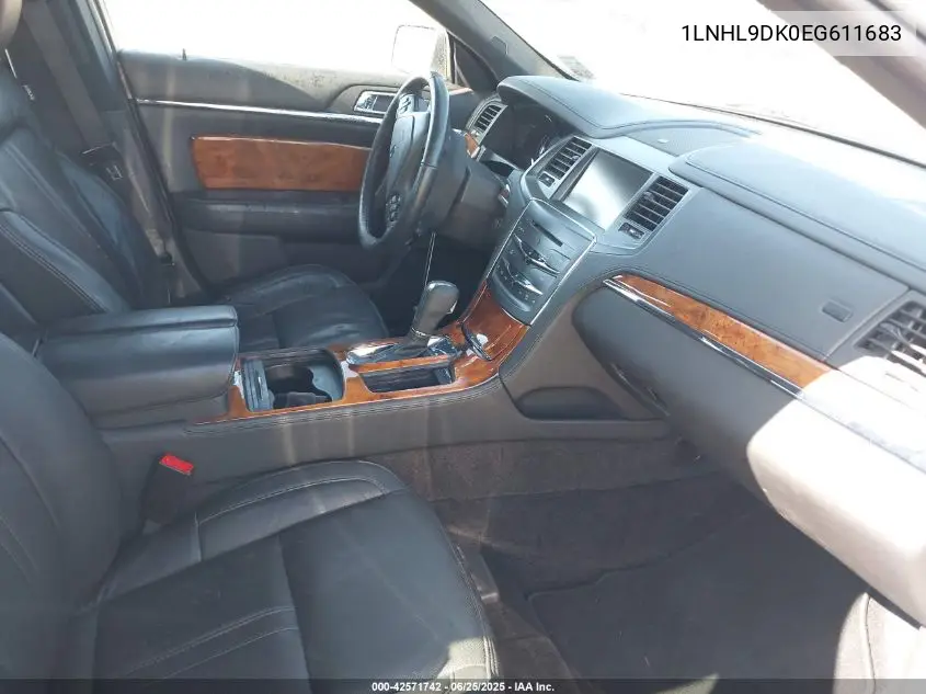 2014 Lincoln Mks VIN: 1LNHL9DK0EG611683 Lot: 42571742