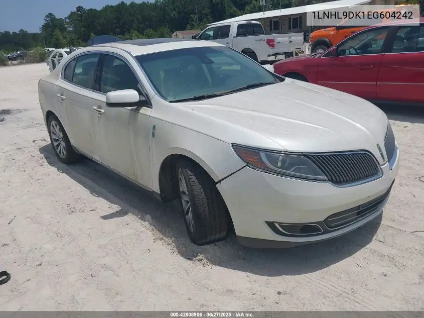 2014 Lincoln Mks VIN: 1LNHL9DK1EG604242 Lot: 42608906