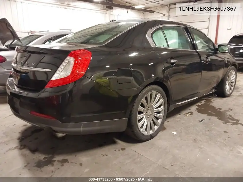 2015 Lincoln Mks VIN: 1LNHL9EK3FG607367 Lot: 41733200