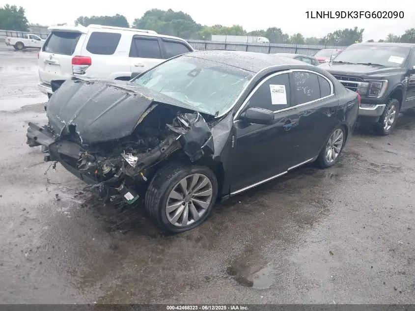 2015 Lincoln Mks VIN: 1LNHL9DK3FG602090 Lot: 42468323