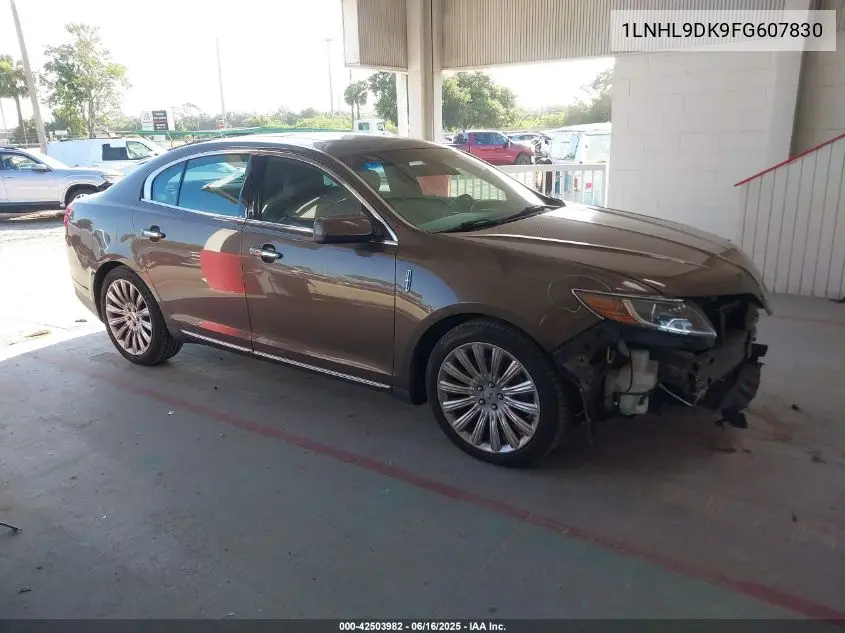 2015 Lincoln Mks VIN: 1LNHL9DK9FG607830 Lot: 42503982
