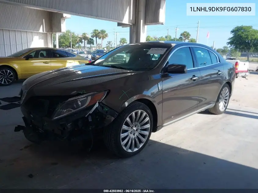 2015 Lincoln Mks VIN: 1LNHL9DK9FG607830 Lot: 42503982