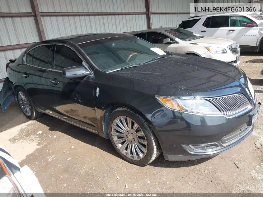2015 Lincoln Mks VIN: 1LNHL9EK4FG601366 Lot: 42589508