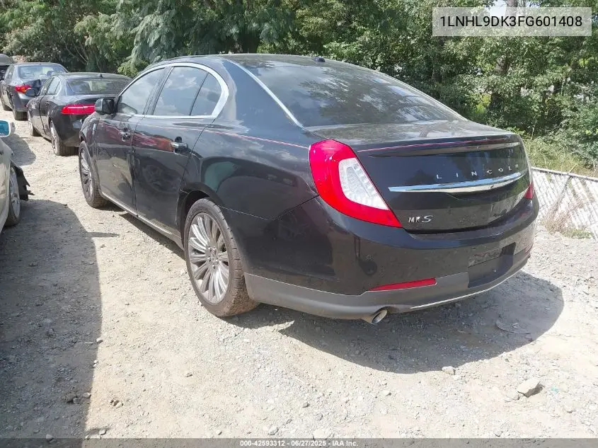 2015 Lincoln Mks VIN: 1LNHL9DK3FG601408 Lot: 42593312
