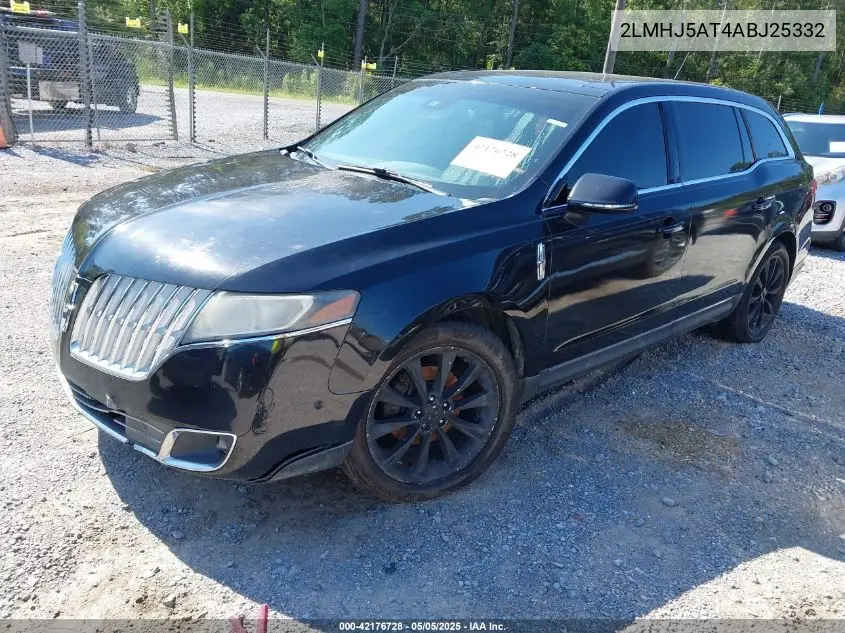 2010 Lincoln Mkt Ecoboost VIN: 2LMHJ5AT4ABJ25332 Lot: 42176728