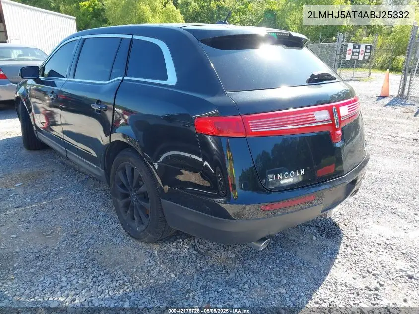 2010 Lincoln Mkt Ecoboost VIN: 2LMHJ5AT4ABJ25332 Lot: 42176728