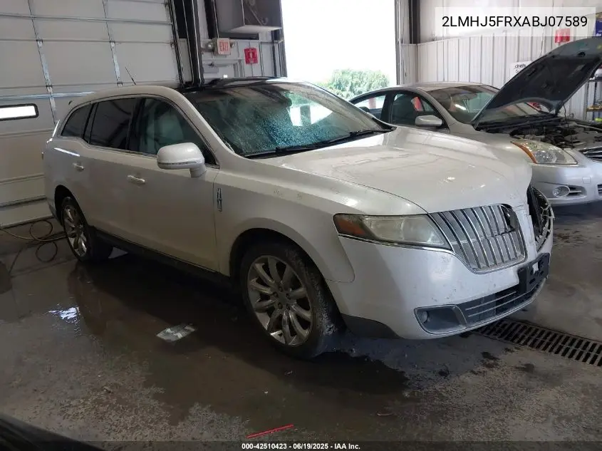 2010 Lincoln Mkt VIN: 2LMHJ5FRXABJ07589 Lot: 42510423