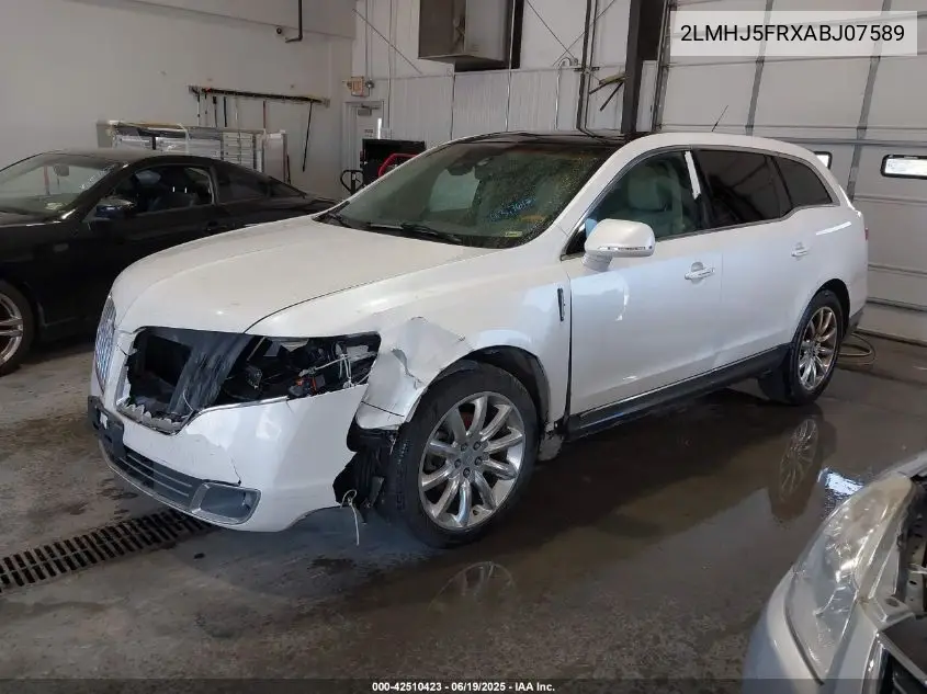 2010 Lincoln Mkt VIN: 2LMHJ5FRXABJ07589 Lot: 42510423