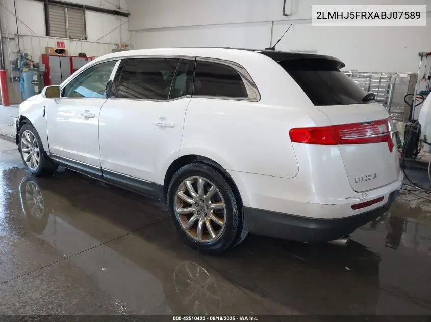 2010 Lincoln Mkt VIN: 2LMHJ5FRXABJ07589 Lot: 42510423