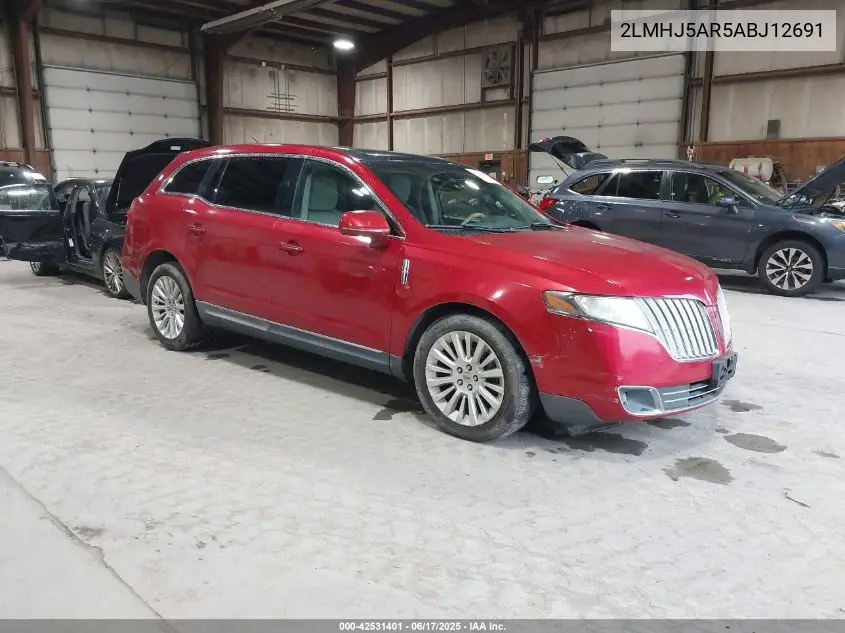 2010 Lincoln Mkt VIN: 2LMHJ5AR5ABJ12691 Lot: 42531401
