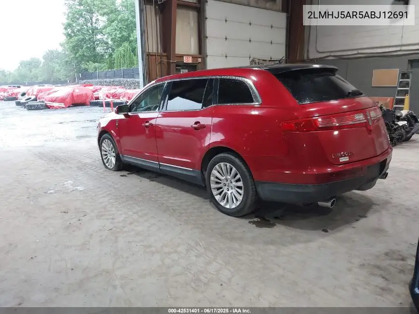 2010 Lincoln Mkt VIN: 2LMHJ5AR5ABJ12691 Lot: 42531401