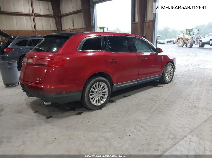 2010 Lincoln Mkt VIN: 2LMHJ5AR5ABJ12691 Lot: 42531401
