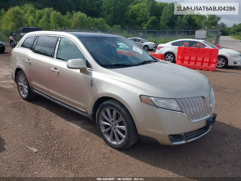 2010 Lincoln Mkt Ecoboost VIN: 2LMHJ5AT6ABJ04286 Lot: 42543697