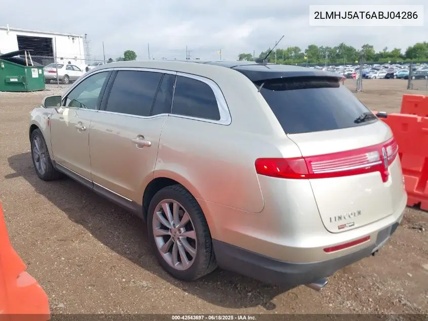 2010 Lincoln Mkt Ecoboost VIN: 2LMHJ5AT6ABJ04286 Lot: 42543697