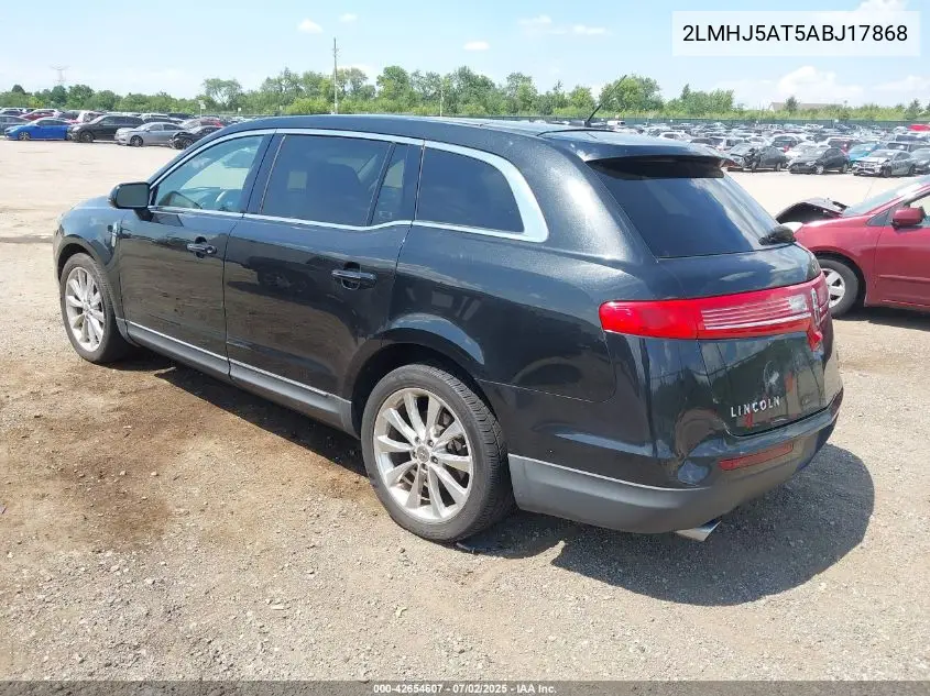 2010 Lincoln Mkt Ecoboost VIN: 2LMHJ5AT5ABJ17868 Lot: 42654607