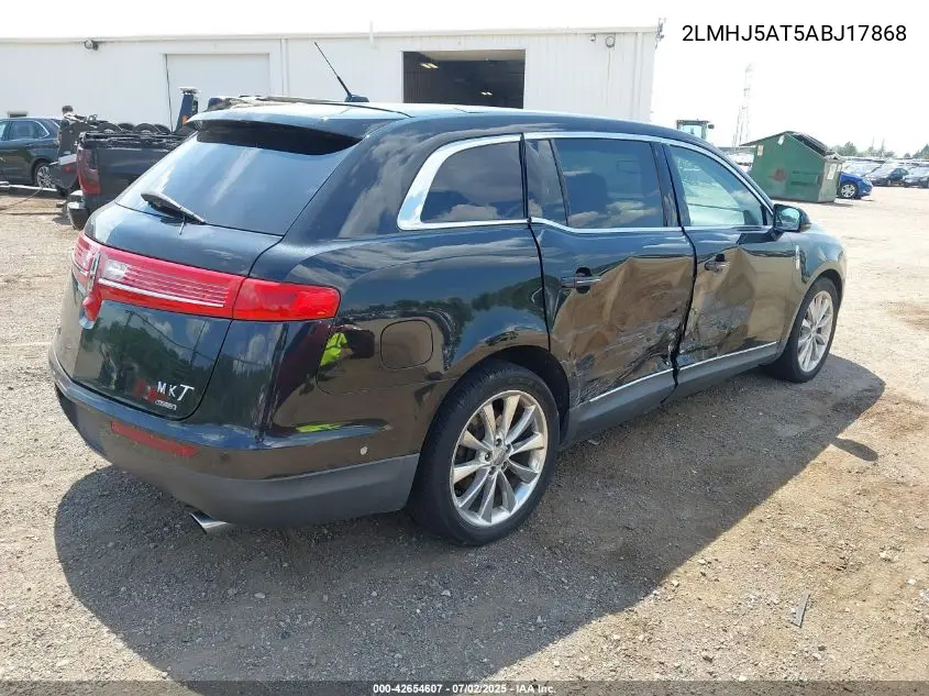 2010 Lincoln Mkt Ecoboost VIN: 2LMHJ5AT5ABJ17868 Lot: 42654607