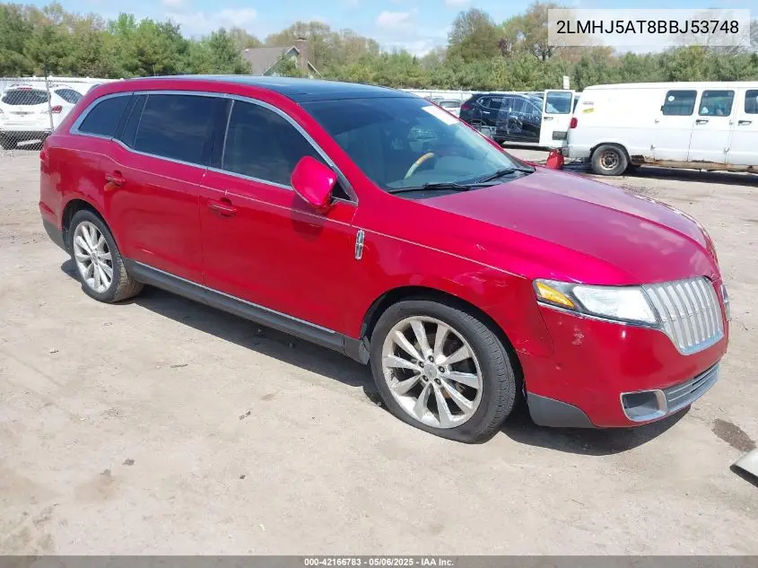 2011 Lincoln Mkt Ecoboost VIN: 2LMHJ5AT8BBJ53748 Lot: 42166783