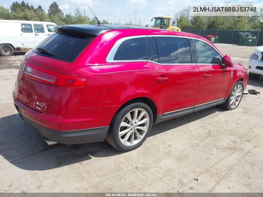2011 Lincoln Mkt Ecoboost VIN: 2LMHJ5AT8BBJ53748 Lot: 42166783