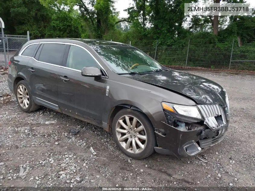2011 Lincoln Mkt VIN: 2LMHJ5FR3BBJ53718 Lot: 42383128