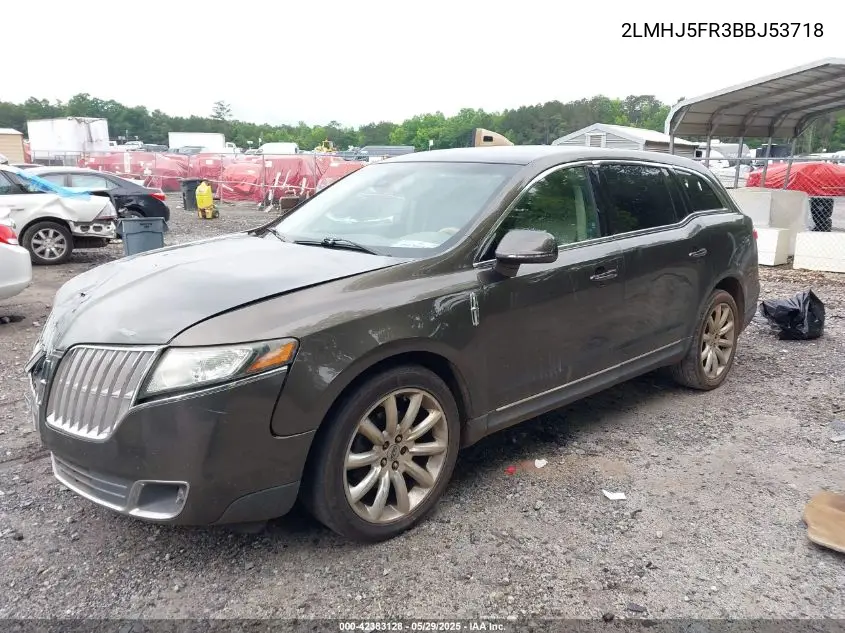 2011 Lincoln Mkt VIN: 2LMHJ5FR3BBJ53718 Lot: 42383128