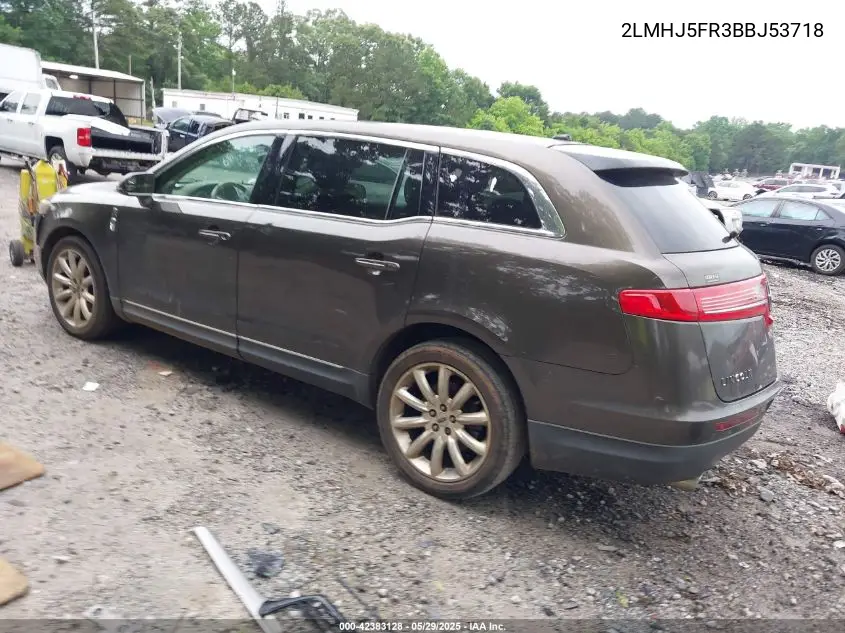 2011 Lincoln Mkt VIN: 2LMHJ5FR3BBJ53718 Lot: 42383128
