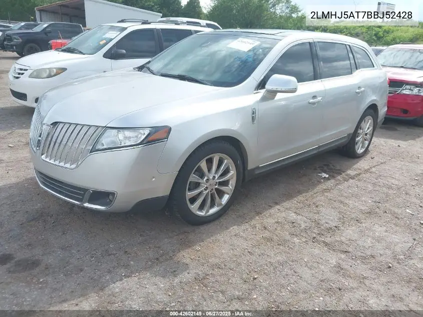 2011 Lincoln Mkt Ecoboost VIN: 2LMHJ5AT7BBJ52428 Lot: 42602149
