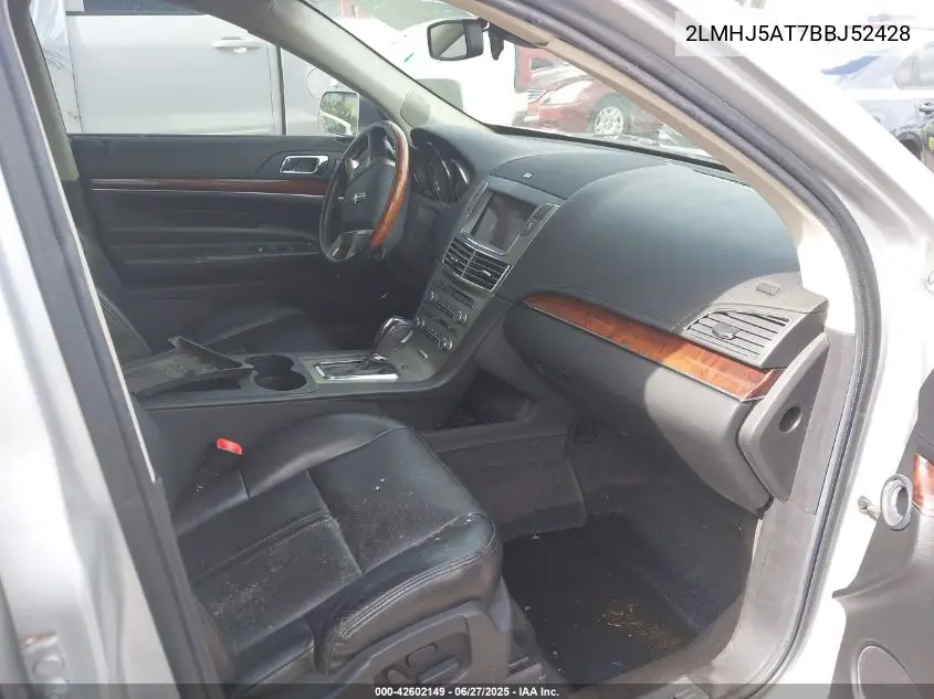2011 Lincoln Mkt Ecoboost VIN: 2LMHJ5AT7BBJ52428 Lot: 42602149