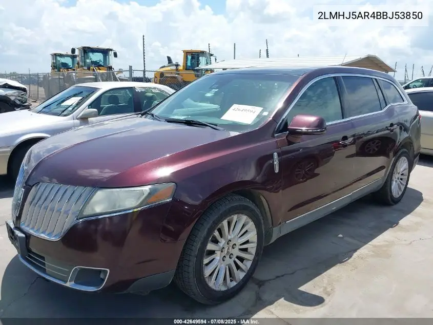 2011 Lincoln Mkt VIN: 2LMHJ5AR4BBJ53850 Lot: 42649594
