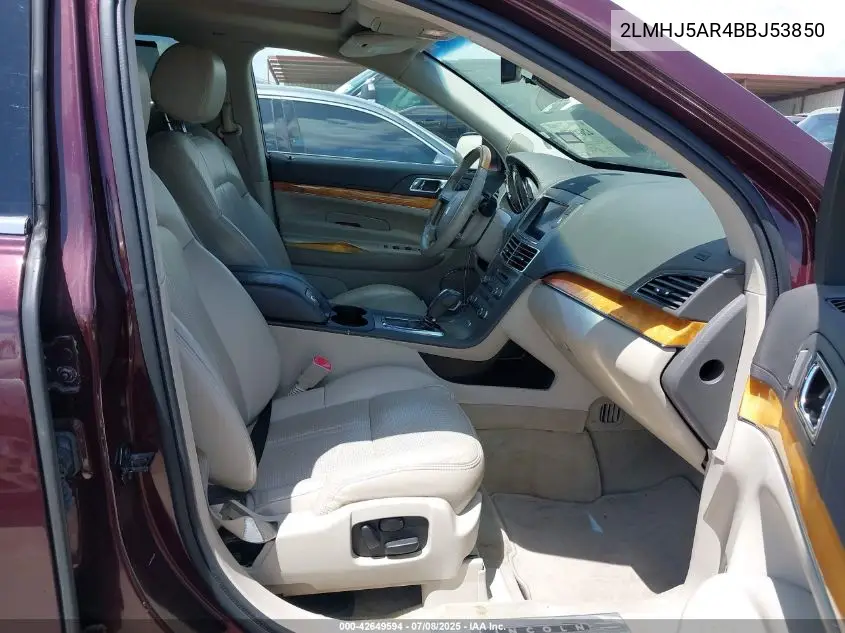 2011 Lincoln Mkt VIN: 2LMHJ5AR4BBJ53850 Lot: 42649594