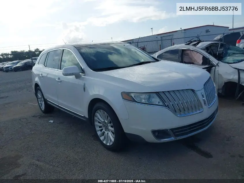 2011 Lincoln Mkt VIN: 2LMHJ5FR6BBJ53776 Lot: 42711685