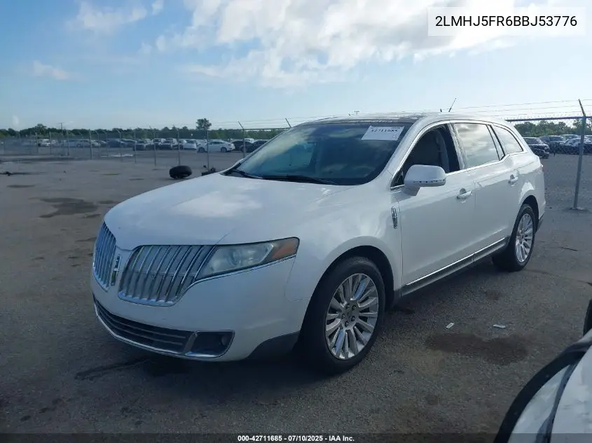 2011 Lincoln Mkt VIN: 2LMHJ5FR6BBJ53776 Lot: 42711685