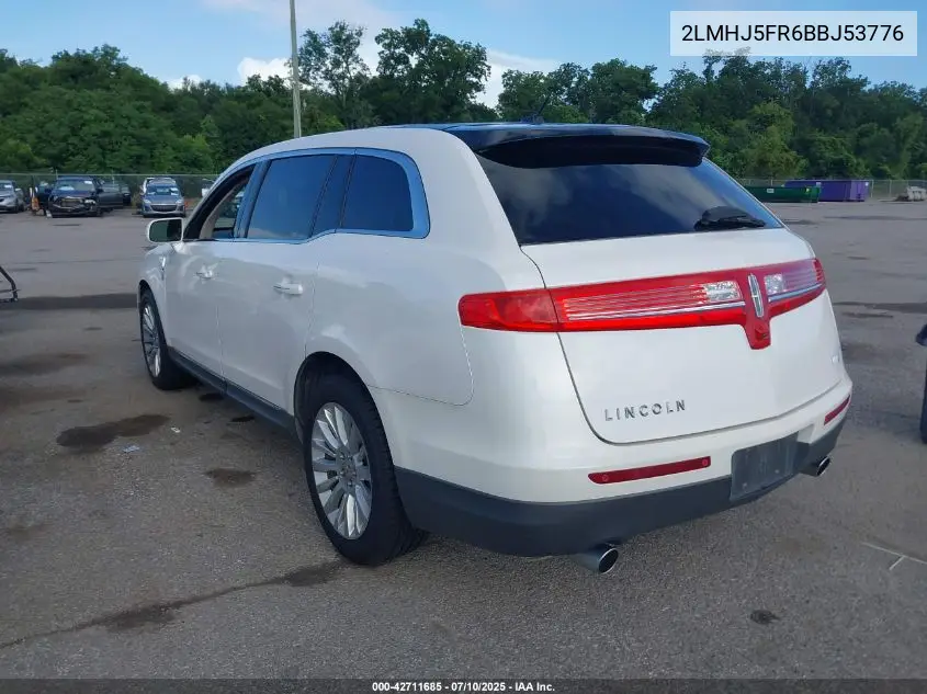 2011 Lincoln Mkt VIN: 2LMHJ5FR6BBJ53776 Lot: 42711685