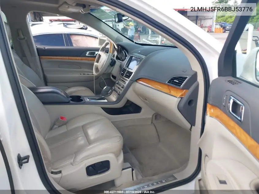 2011 Lincoln Mkt VIN: 2LMHJ5FR6BBJ53776 Lot: 42711685