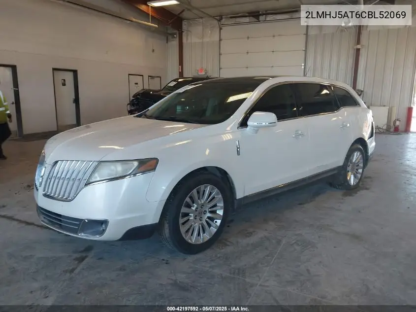 2012 Lincoln Mkt Ecoboost VIN: 2LMHJ5AT6CBL52069 Lot: 42197592