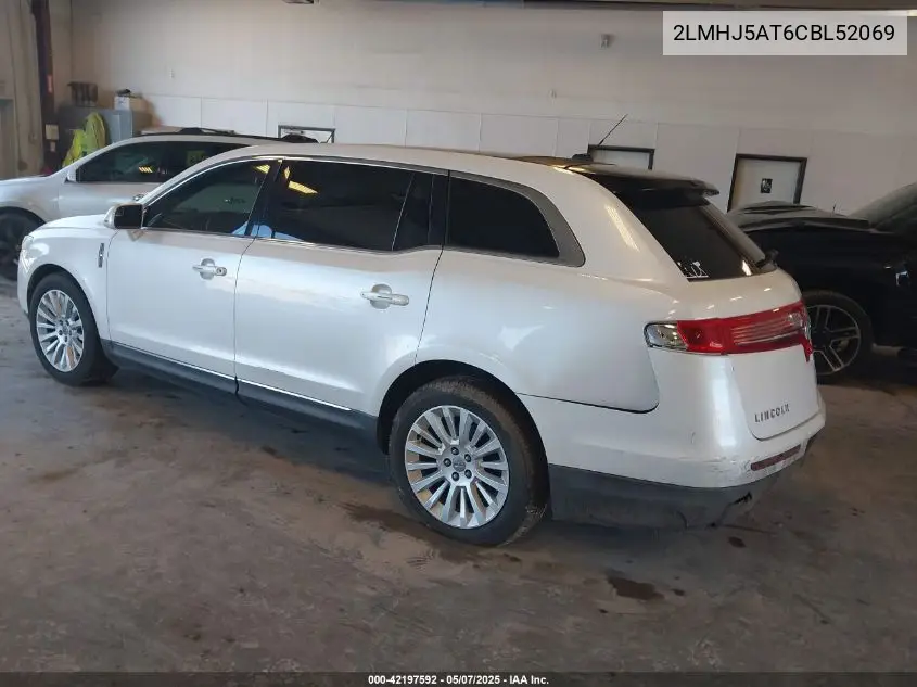 2012 Lincoln Mkt Ecoboost VIN: 2LMHJ5AT6CBL52069 Lot: 42197592