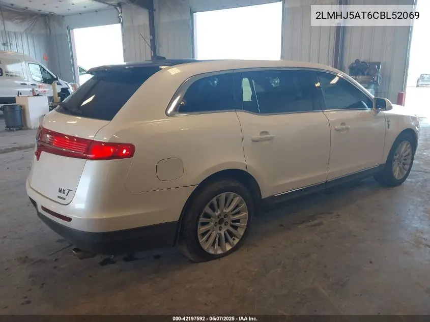 2012 Lincoln Mkt Ecoboost VIN: 2LMHJ5AT6CBL52069 Lot: 42197592