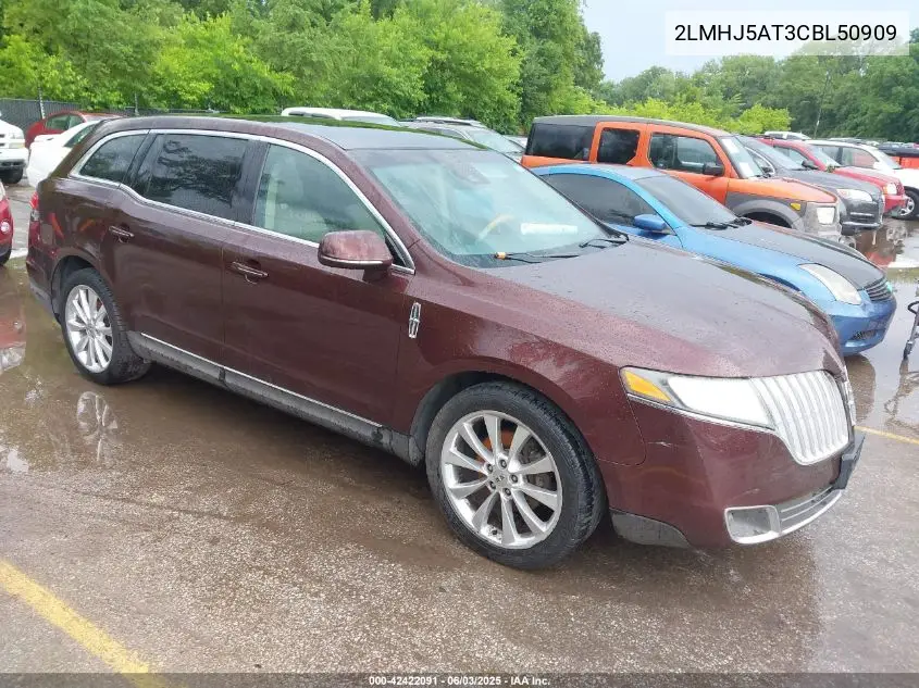 2012 Lincoln Mkt Ecoboost VIN: 2LMHJ5AT3CBL50909 Lot: 42422091