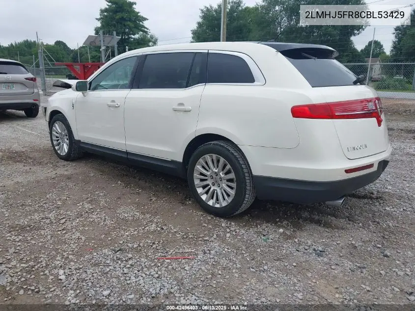 2012 Lincoln Mkt VIN: 2LMHJ5FR8CBL53429 Lot: 42496403