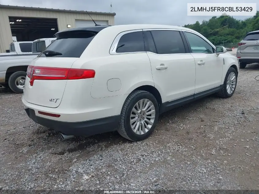 2012 Lincoln Mkt VIN: 2LMHJ5FR8CBL53429 Lot: 42496403