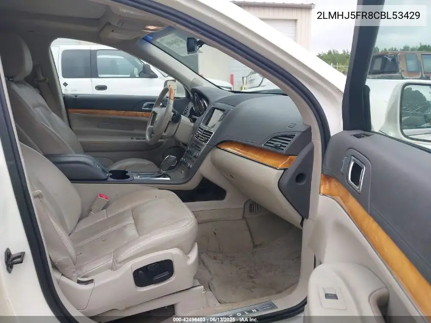 2012 Lincoln Mkt VIN: 2LMHJ5FR8CBL53429 Lot: 42496403
