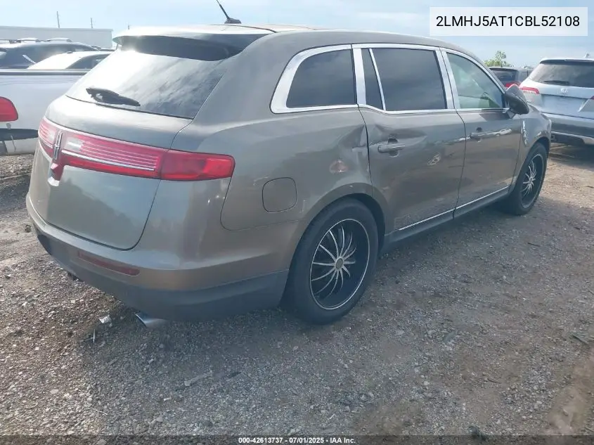 2012 Lincoln Mkt Ecoboost VIN: 2LMHJ5AT1CBL52108 Lot: 42613737