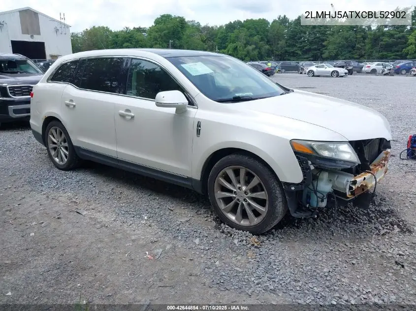 2012 Lincoln Mkt Ecoboost VIN: 2LMHJ5ATXCBL52902 Lot: 42644854