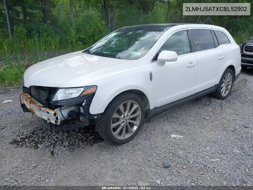 2012 Lincoln Mkt Ecoboost VIN: 2LMHJ5ATXCBL52902 Lot: 42644854