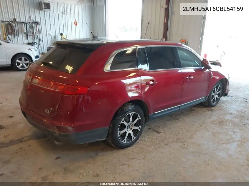 2012 Lincoln Mkt Ecoboost VIN: 2LMHJ5AT6CBL54159 Lot: 42646472