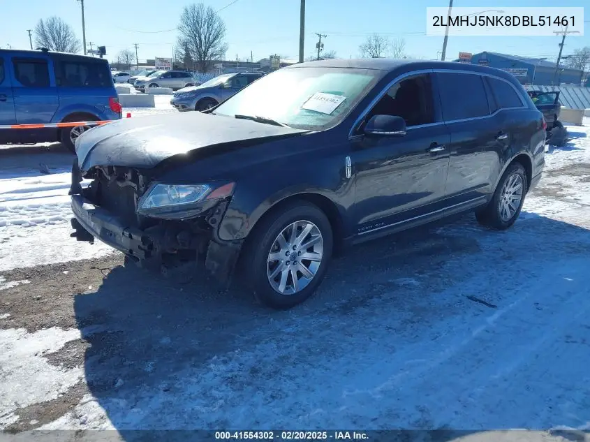 2013 Lincoln Mkt Livery VIN: 2LMHJ5NK8DBL51461 Lot: 41554302