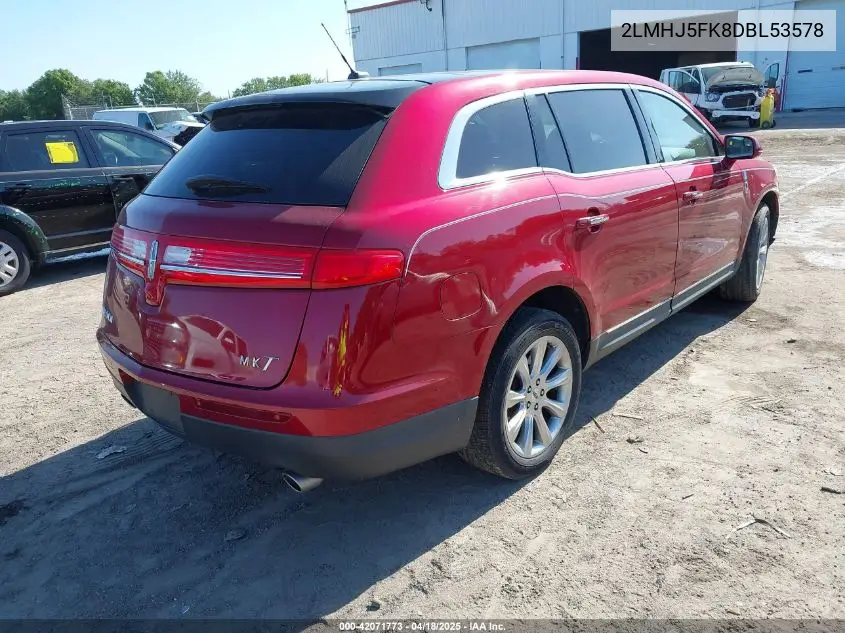 2013 Lincoln Mkt VIN: 2LMHJ5FK8DBL53578 Lot: 42071773