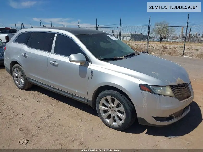 2013 Lincoln Mkt VIN: 2LMHJ5FK3DBL59384 Lot: 42099478