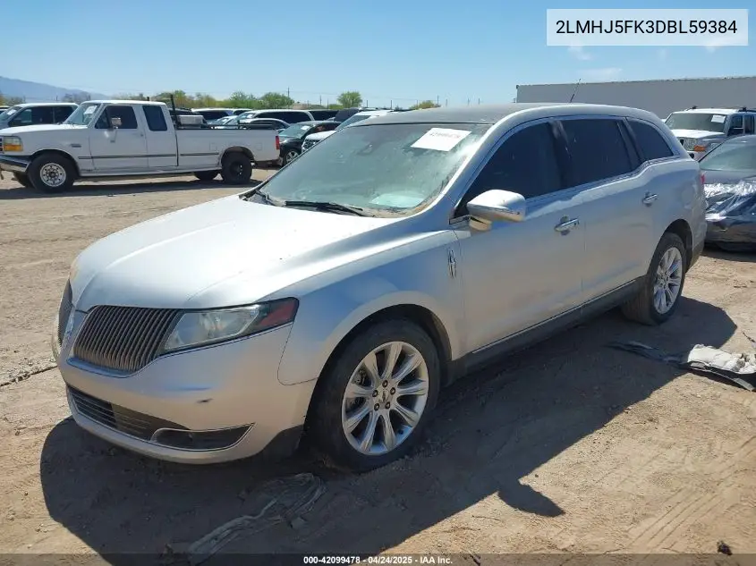 2013 Lincoln Mkt VIN: 2LMHJ5FK3DBL59384 Lot: 42099478